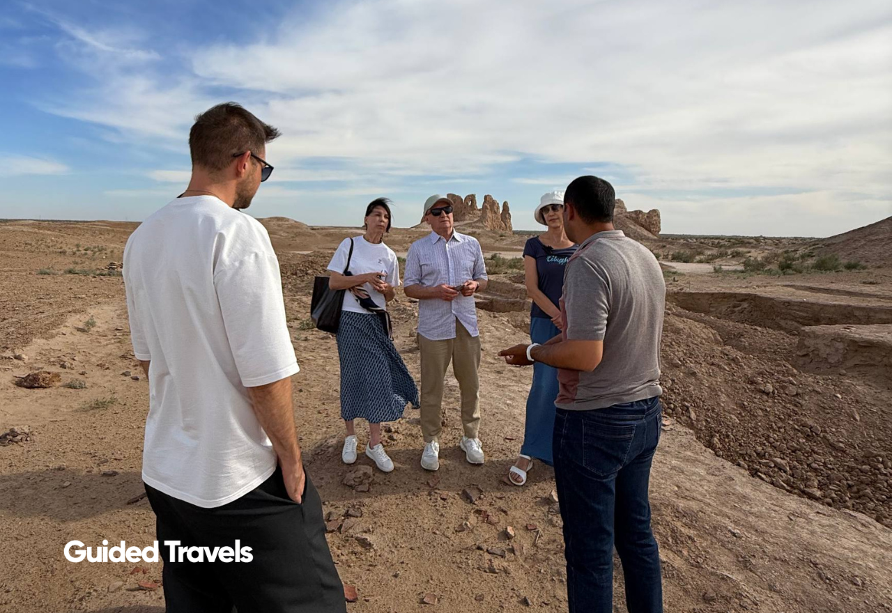 Ancient Fortresses of Khorezm: Tour to 6 Fortresses and Desert Lake