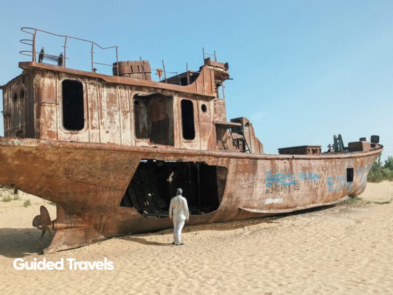 Nukus Aral Sea Ship