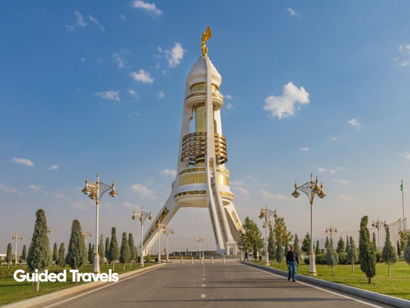 Turkmenistan Ashgabat Arch of Neutrality