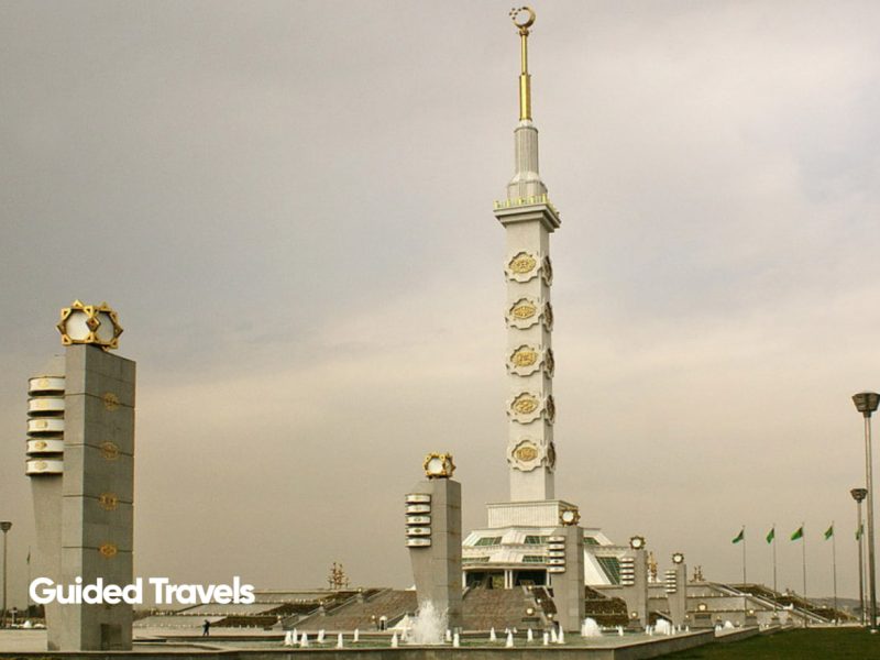 Turkmenistan Constitution Monument 1
