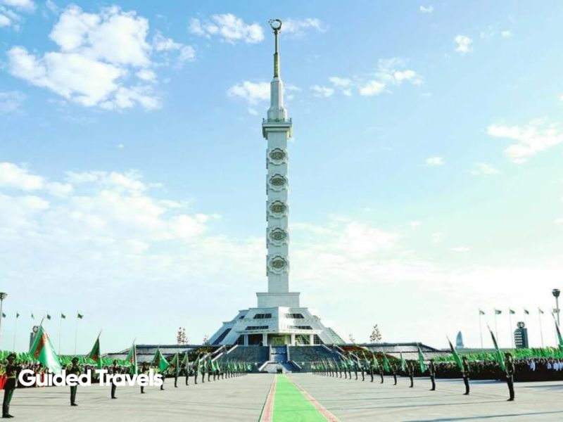 Turkmenistan Constitution Monument