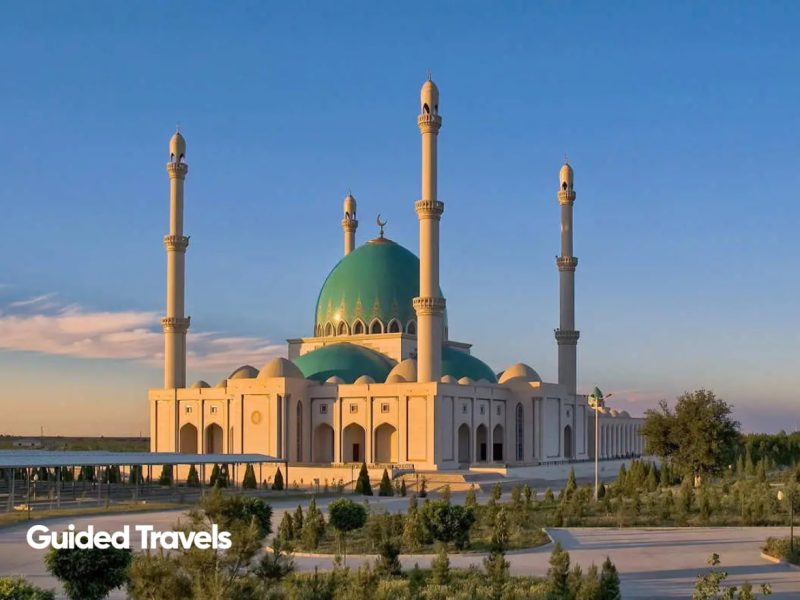 Turkmenistan Gokdepe Mosque Saparmyrat Hajji