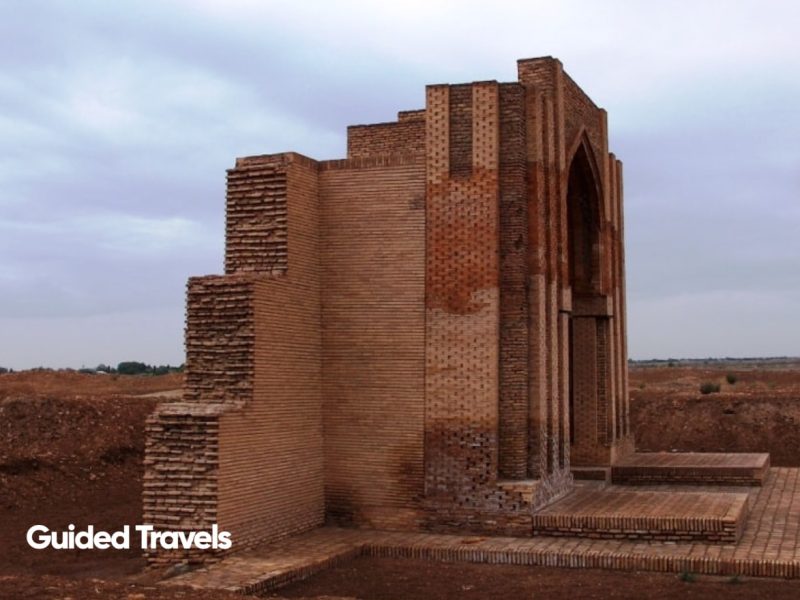 Turkmenistan Kunya Urgench Portal of Caravansaray 1