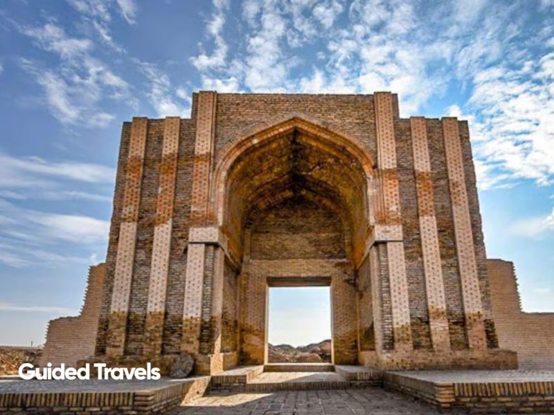 Turkmenistan Kunya Urgench Portal of Caravansaray 2